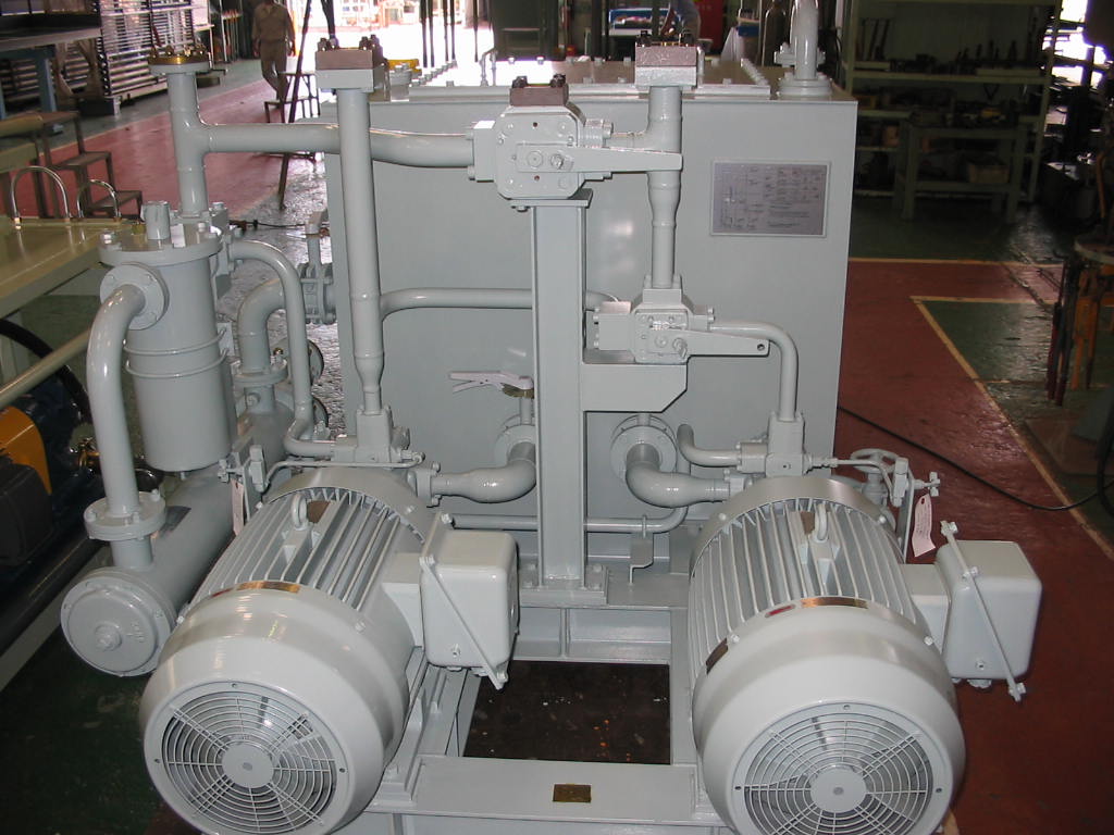 舶用油圧装置 - 甲板機械用ポンプユニット